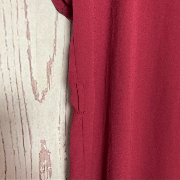 Poetry Flowy Pleated Studded Short Sleeve Dress - Picture 6 of 9